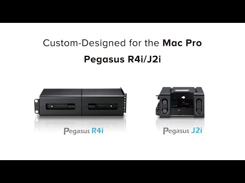 Promise Pegasus R4i and Pegasus J2i Intro
