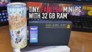 Fanless Mini PC - MeLE Quieter4C - Intel N100 & 32GB DDR5 (WTF?)