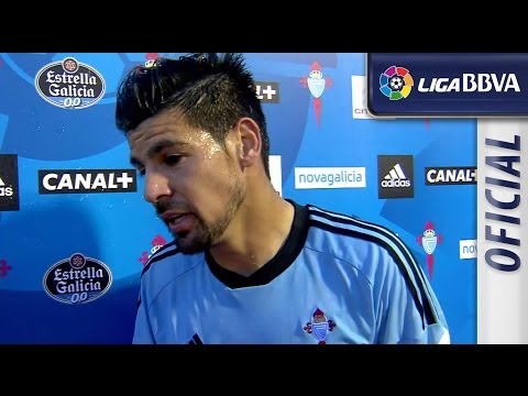 Entrevista | Interview Nolito tras el Celta de Vigo (1-0) Sevilla FC - HD