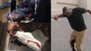 Dabbing On The HYPEBEAST! HEAT!Jordan Maroon 6 Early?! SneakerHead Shoe Vlog Ep.18