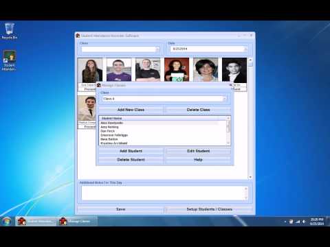 Student Attendance Recorder Software