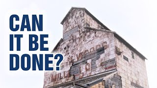 Reclaiming The Oldest Wooden Crib Grain Elevator In Canada - Massive Reclaimed Wood Project