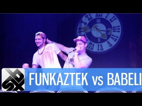 FUNKAZTEK vs BABELI  |  Shootout Beatbox Battle Semi Final  |  Vokal Total '13