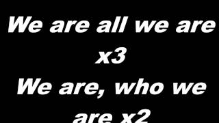 Stone Walls-We The Kings