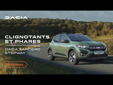 Sandero et Sandero Stepway – Feux et clignotants