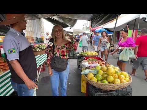 Feira do peixe da Semana Santa em Olho Dgua das Flores - AL 30 - 03 - 2026 #nordeste