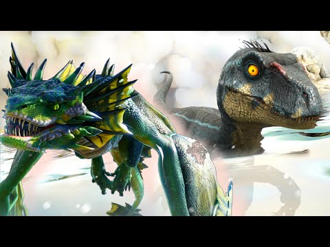 Consegui  Sair do Deserto Mais não me Livrei dos Perigos e Cai Bem No Covil, Novo Lar -Ark Dinos