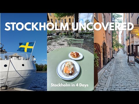 4 Days in Stockholm 🇸🇪 | Exploring Sweden’s Islands, Neighborhoods & Eats