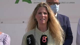 ANA MESTRE VISITA EL CENTRO DE ESPECIALIDADES DE LA LONGUERA