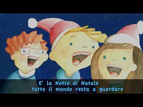 E' la notte di Natale con testo (Official lyrics) | Piccolo Coro della Daigo Music School