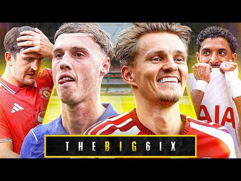 ARSENAL DEAL WITH ALONSO'S CHELSEA! | UTD & SPURS DROP MORE POINTS! | CITY STAY 100%! | The Big 6ix