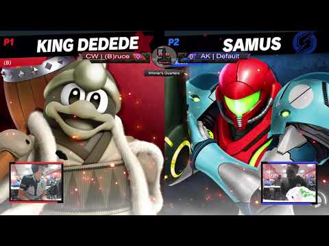 Ultimate @ TRG 26 - CW | (B)ruce (King Dedede) vs AK | Default (Samus) [Winner's Quarter-Finals]