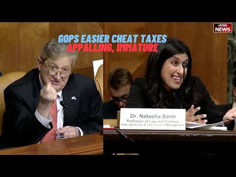 Prof: GOPs make it easier to cheat taxes; Kennedy: reward IRS inefficient, appalling, immature