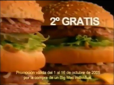 Big Mac 2x1 (Anuncio de McDonald)