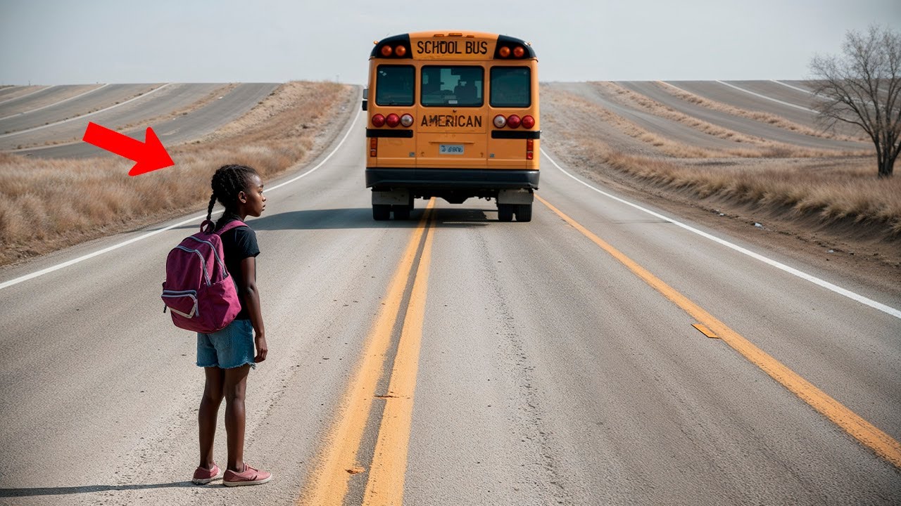 A Bus Driver Kicks a Small Black Girl Out on a Deserted Highway, What Happens Next Will Shock You