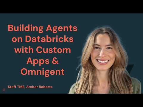 Watch: Building Agents on Databricks with Custom Apps and Omnigent