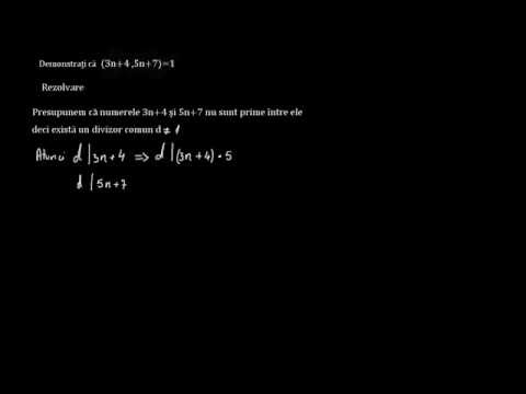 Exerciții divizibilitate