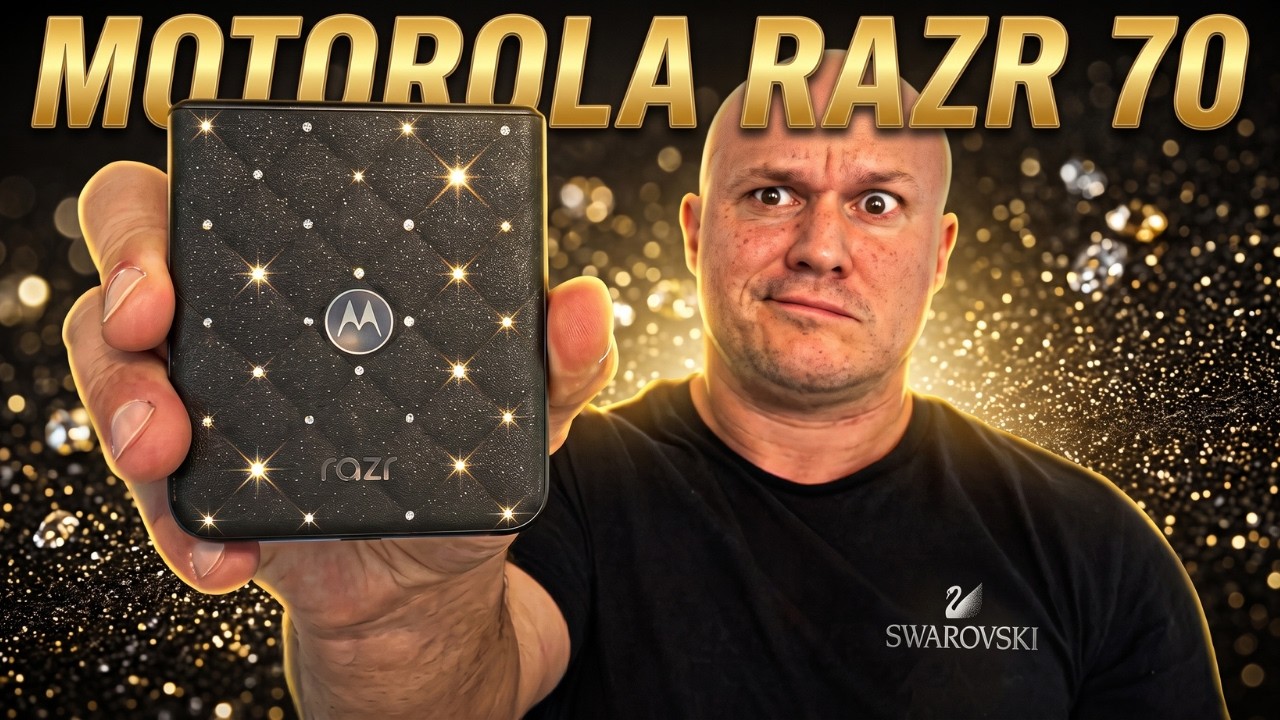 Le smartphone le plus bling-bling de 2026 ? Avis sur le Motorola Razr 70 Swarovski