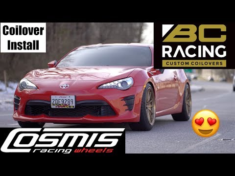 FRS/BRZ/86 -BC RACING COILOVER INSTALL