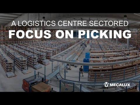 Picking a Logistics Centre Sectored in Different Areas