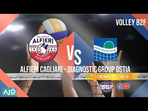 Volley B2F - Pall. Alfieri Cagliari- Diagnostic Group Ostia (3-0)