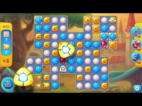 Fishdom 6145 Level - 17 moves - NO BooSTERS