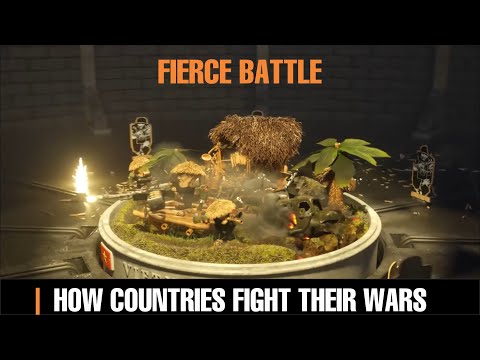 #Animation : How Countries Fight Their Wars - Mitsi Studio #DIYART