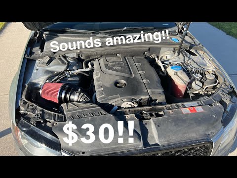 AUDI A4 K&N PERFORMANCE INTAKE