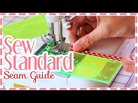 How to Use the Sew Standard Seam Guide by It's Sew Emma| Fat Quarter Shop