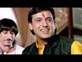 Raja Babu Comedy Scene - Govinda and Shakti Kapoor watches Amitabh's movie
