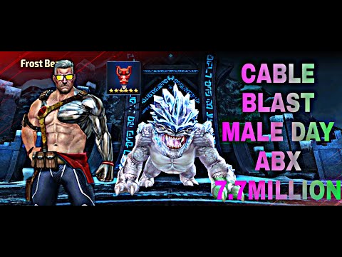 CABLE CTP OF ENERGY// BLAST MALE// ABX// 7.7MILLION// WITHOUT ROAR CANCEL// GUIDE// PARALYZE SEASON/