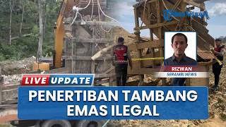 Gerakan Perlindungan Kawasan Hutan, Tim Gabungan Gercep Tertibkan Tambang Emas Ilegal di Nagan Raya