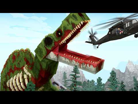 MEET MINECRAFT'S NEW ZOMBIE DINOSAUR HORROR!