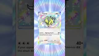 Tarros shiny pokemon pocket pqck opening