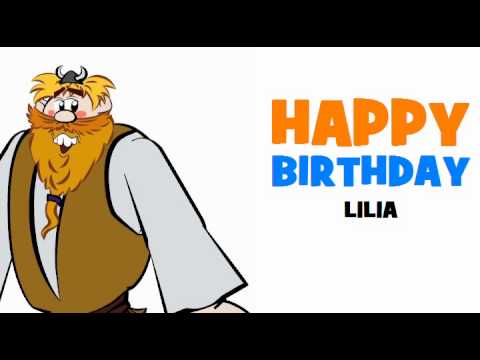 HAPPY BIRTHDAY LILIA!