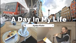 音楽留学生のVlog -レーゲンスブルク旧市街を通って音大に行く、お家の内覧、ミュンヘンの先生に会う多忙な日曜日