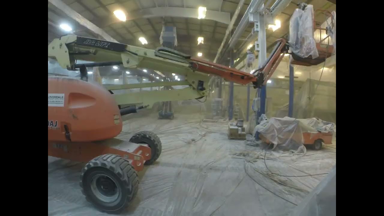 Mac Trailer Ceiling painting