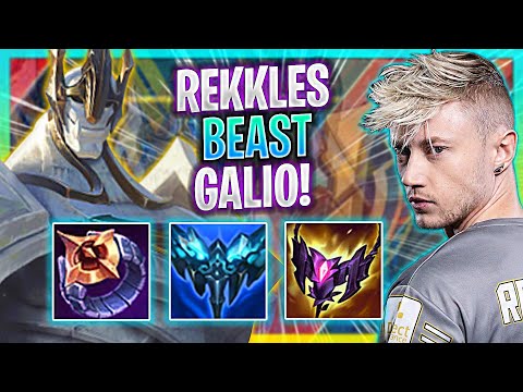 REKKLES IS A BEAST WITH GALIO MID! | FNC Rekkles Plays Galio Mid vs Aurelion Sol!  Season 2023