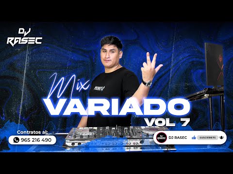MIX VARIADO 2025 (REGGAETON, SALSA, CUMBIA, BACHATA) | DJ RASEC 🎉💥