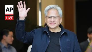 LIVE: Nvidia CEO Jensen Huang arrives in South Korea