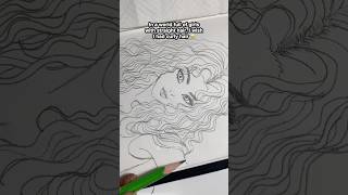 Download lagu I wish I had curly hair #art #artist #drawing #sketch #viral mp3