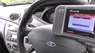 How To Diagnose Ford Airbag Light With Launch CRP129 VIII Diagnostic Tool CR PLUS