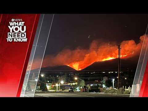 Reno Fire Emergency Forces Thousands Of Evacuations. What You Need To Know - August 24