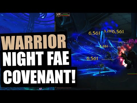 NIGHT FAE WARRIOR COVENANT ABILITIES | FURY/ARMS/PROT | SHADOWLANDS ALPHA