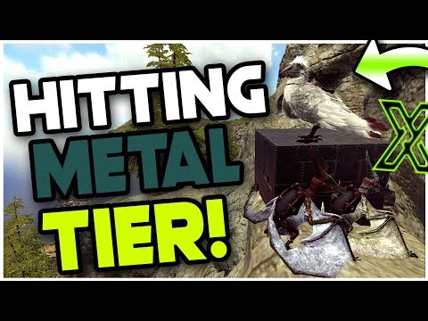 Hitting Metal Tier! | MTS 3 Man PvP Servers | ARK: Survival Evolved Ep 3