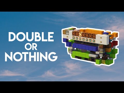 Double or Nothing Gambling Machine | Minecraft Java 1.20+ Redstone Tutorial