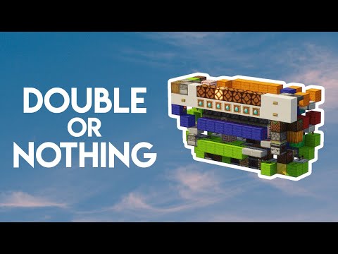 Double or Nothing Gambling Machine | Minecraft Java 1.21.10 Redstone Tutorial