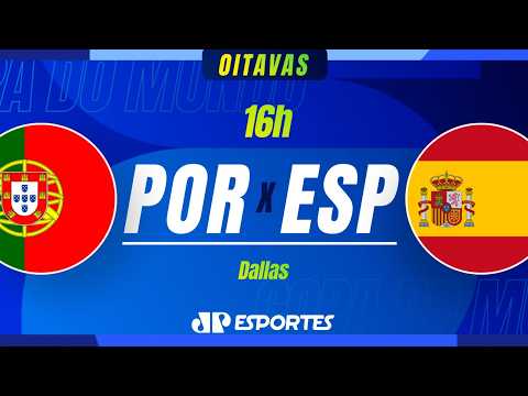Portugal x Espanha – AO VIVO – 06/07/2026 – Copa do Mundo
