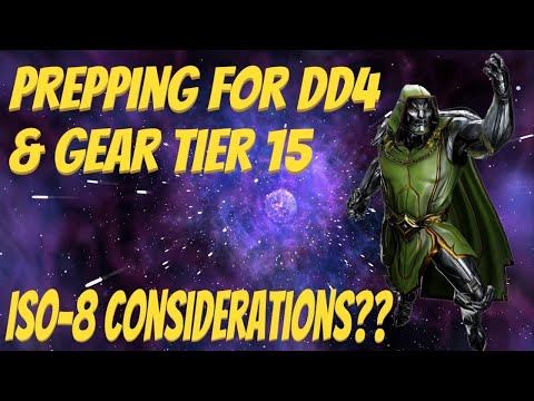 Dark Dimension 4 & Gear Tier 15 , How to Prepare! Marvel Strike Force - MSF.