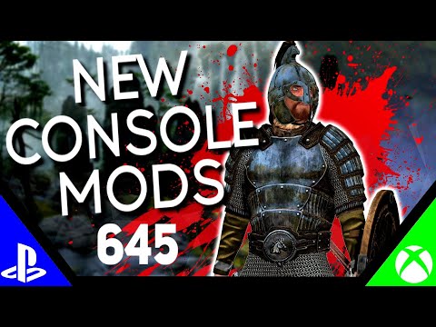 Skyrim Special Edition: ▶️5 BRAND NEW CONSOLE MODS◀️ #645 (PS4/XB1)